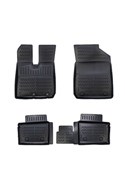 OMC Set 4 covoare cauciuc stil tavita Dacia Spring 2021->