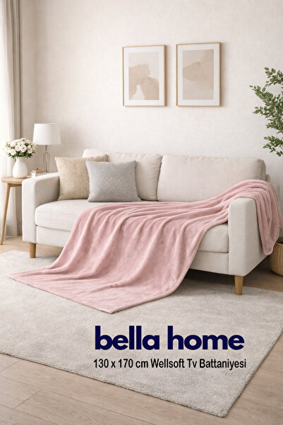 Bella Home Vellsoft TV Ćebe | 130x170 cm | Toplo i udobno za uživanje u sofi ...