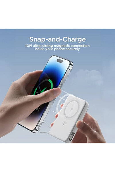 TOBYS MagSafe Wireless Power Bank 10000mAh 18W Fast Charging