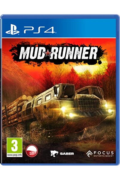 Focus Entertainment PS4 MudRunner Game (PS5 Compatible)