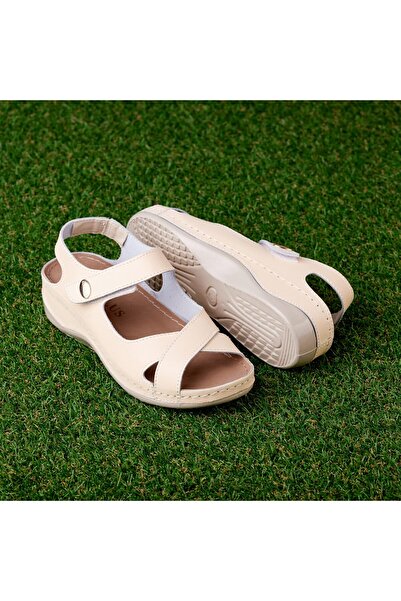 Tellus Women’s Genuine Leather Open Sandals – Elegant & Comfortable Summer Fo...