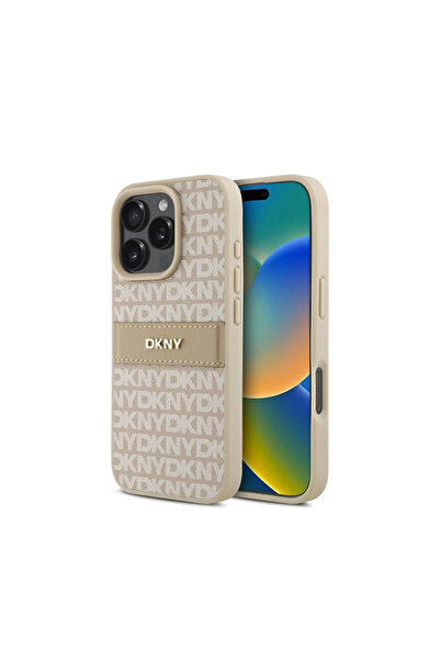 Dkny Original Case For iPhone 16 Pro Case Repeat Pattern Tonal Stripe