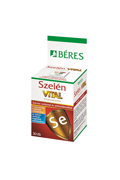 Beres Selenium coated tablets for thyroid gland and immunity 30 pcs