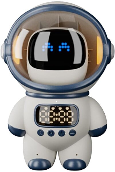 PUKON Smart AI Robot Wireless Bluetooth Speaker Sound Box Audio Alarm Clock F...