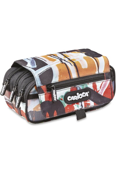 CARIOCA Penar Spray with 3 Zippers, Unfilled, Black