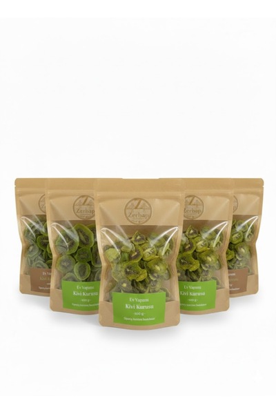 ZERBAP Set of 5 Dried Kiwi Fruits - 100% Natural and Without Additives (5 X 5...