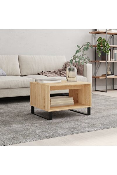 Concept Τραπεζάκι σαλονιού, δρυς sonoma, 60x50x40 εκ., επεξεργασμένο ξύλο