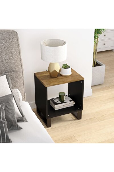 Concept Masă de cafea, 40x31x46 cm, lemn masiv de mango/lemn prelucrat