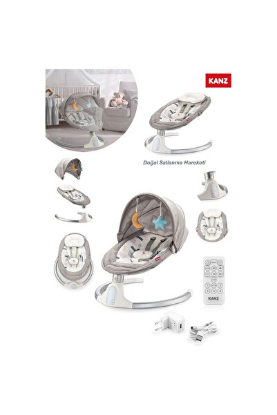 Kanz Flamingo Elektrikli Ana Kucağı Gri