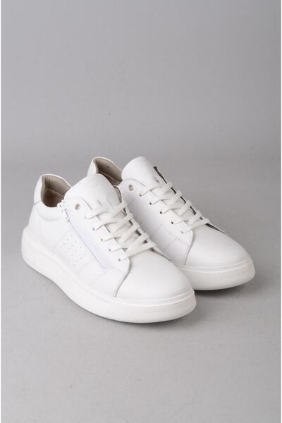 SEÇ KUNDURA SEÇ 439 PANTOFI BĂRBAȚI CASUAL DIN PIELE NATURALĂ ALBI