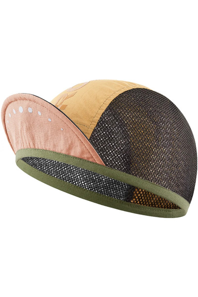 ROCKBROS Cycling Cap with Visor, Helmet Cover - Yellow