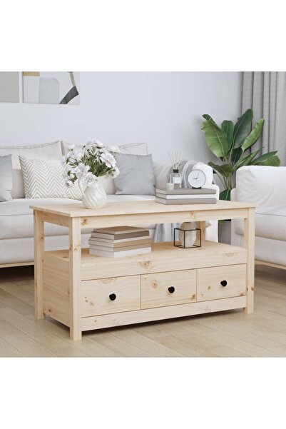 Concept Masă de cafea, 102x49x55 cm, lemn masiv de pin