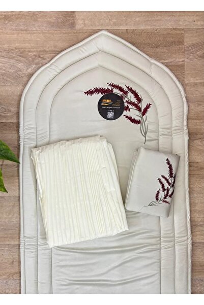 alzawia Exclusive Lavender Collection, Prayer Mat with Prayer Robe,