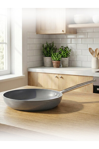 Hascevher Eva Seramik 26x05 cm Hcm Boru Kulplu Tava Kapaksız