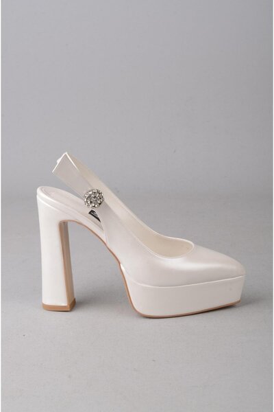 SEÇ KUNDURA Seç 854 Platform Heel Women's Shoes (Heel:13Cm Platform:3Cm)