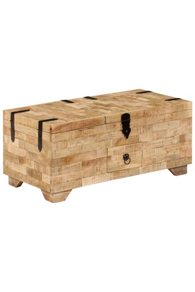 Concept Masă de cafea, 80 x 40 x 35 cm, lemn masiv de mango