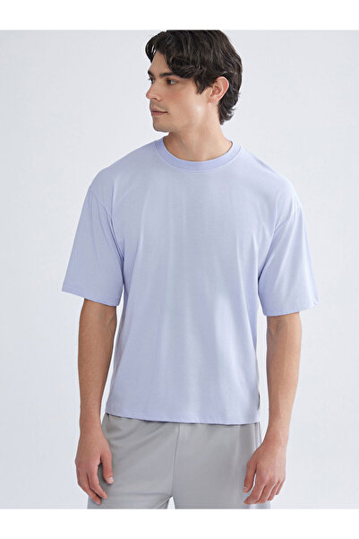 LC Waikiki طاقم الرقبة الرجال الرياضة تي شيرت