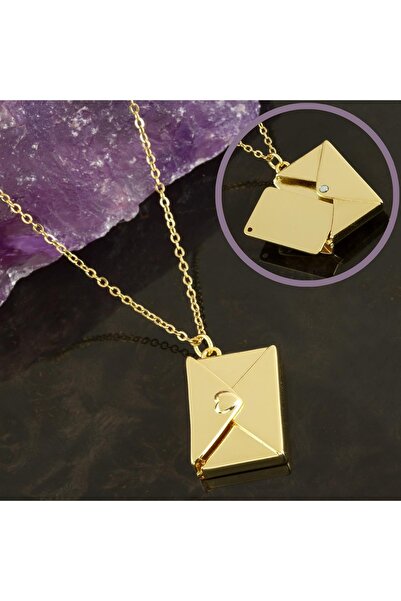 BT Teknik Steel Necklace with Letter Cover