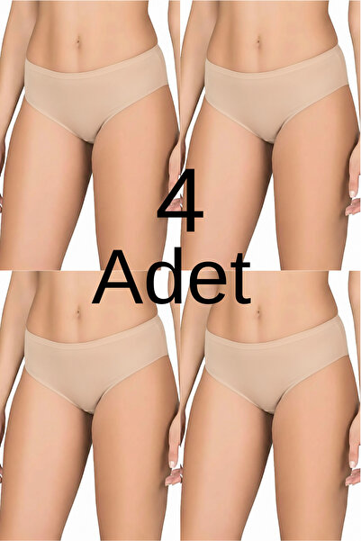 Mifella Promotional Pack of 4 Non-Slip Laser Cut Bikini Panties for Women 1057