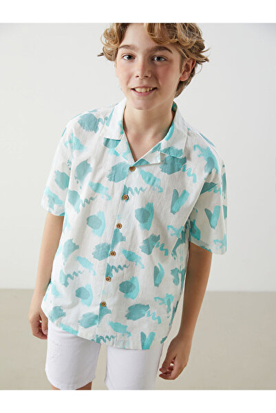 LC Waikiki Peak New Season Patterned Boys' Shirt