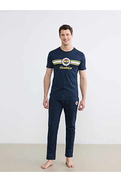 LC Waikiki منتجات فريزن ستور الفريدة من نوعها - طقم بيجامة رجالي من القطن الم...