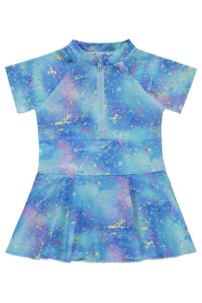 Civil Girls Girls' Swimsuit 2-12 Years - Powder 2-3 Years