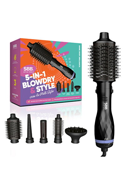 SBB SBDR-2850-EU Aparat de coafat și coafat 5 în 1
