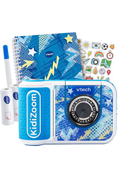 VTech Baby Pachet VTech KidiZoom Print Cam Scrapbook, aparat foto digital azuriu