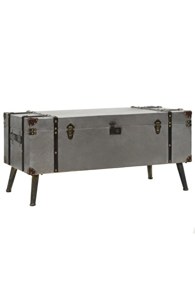 Concept Masă de cafea, MDF și aluminiu, 102x51x47,5 cm