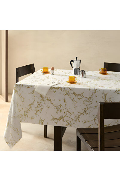 Willuxe Table Cover Tablecloth Dining Table Cover Stain Resistant Waterproof ...