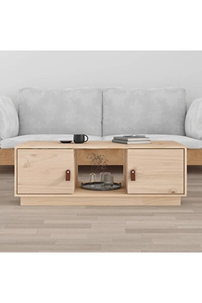 Concept Masă de cafea, 100x50x35 cm, din lemn masiv de pin