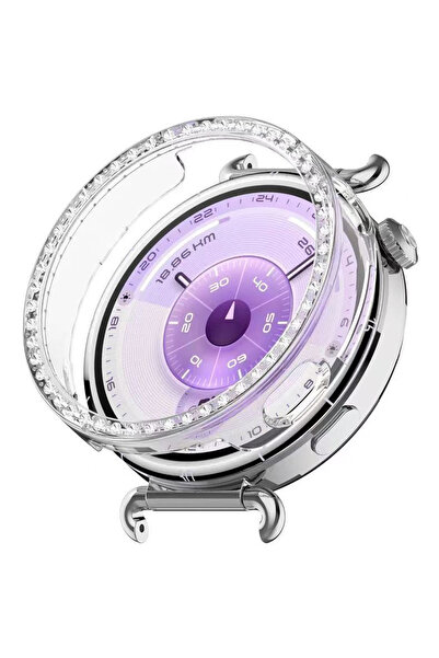 Sneezy Elegant Crystal Stone Case Protector Compatible with Huawei Watch Gt6 ...