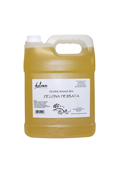 Kanu Nature Ulei de masaj cu ceai verde - 5 L