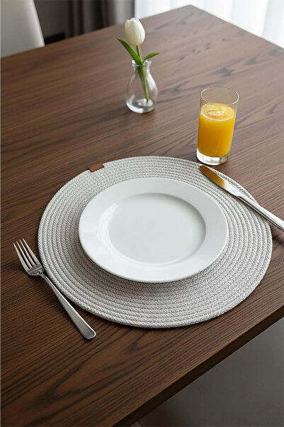 Bella Home 6-Piece Knitted Supla Set |   Decorative American Service Tablewar...