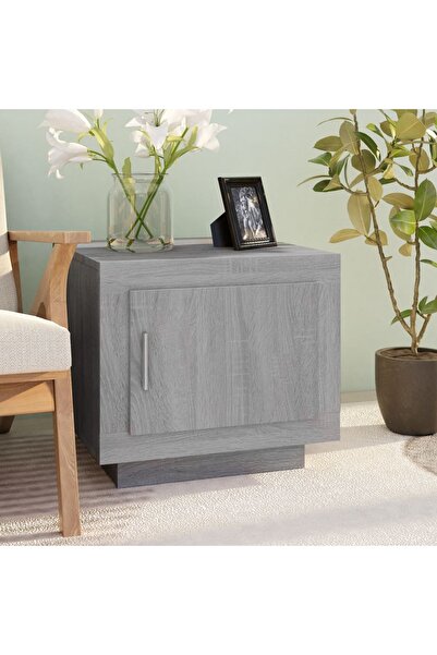 Concept Τραπεζάκι σαλονιού, γκρι sonoma, 51x50x45 εκ., επεξεργασμένο ξύλο