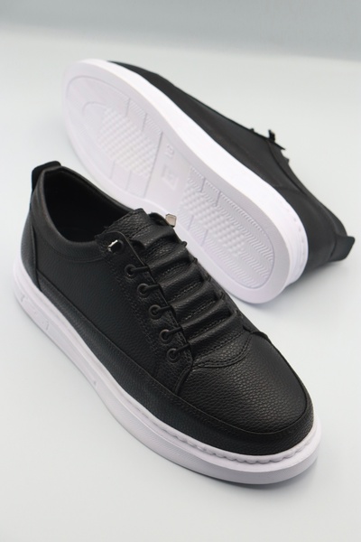 Sanvio Tarzkar Men's Black Daily Flexible Comfortable Stitched Lightly Stitch...