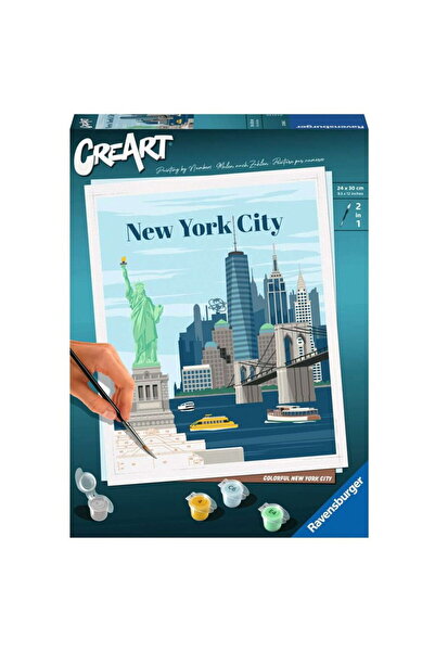 RAVENSBURGER CreArt - Colorful New York City, painting