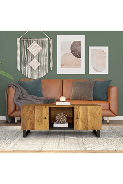 Concept Masă de cafea, 100x54x40 cm, lemn masiv de mango/lemn prelucrat
