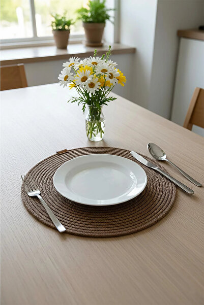 Bella Home 6-Piece Knitted Supla Set |   Decorative American Service Tablewar...