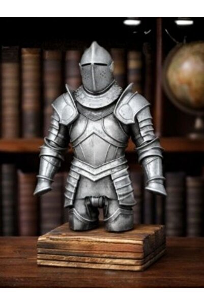 Store Dekoratif Şövalye Zırhı Obje Biblo