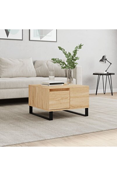 Concept Masă de cafea, stejar Sonoma, 55x55x36,5 cm, lemn prelucrat