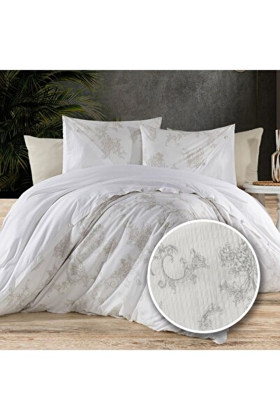 Pucioasa Double crepe Duvet Cover Set with Stretchy for mattress 180x200cm, 1...
