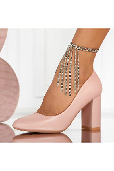 Zaira Women's Heeled Shoes Vicky Pink #12397 - 40