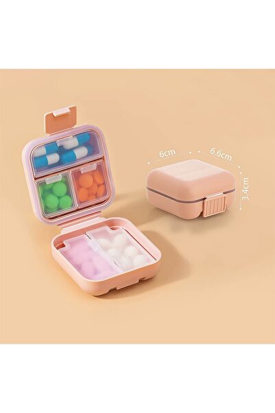 Thirty Three Design Cutie medicamente portabilă, cu capac și închidere ermeti...