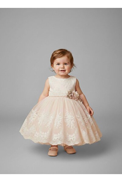 Alesayi_kids فستان عيد من عمر 9 شهور الى 36 شهر