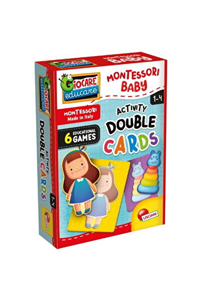 Lisciani Educational Montessori Game for Babies - Activity Sheets