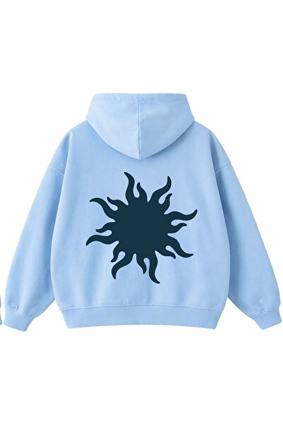 Backlain modstyle Trend Sırt Baskılı Unisex Hoodie sweatshırt