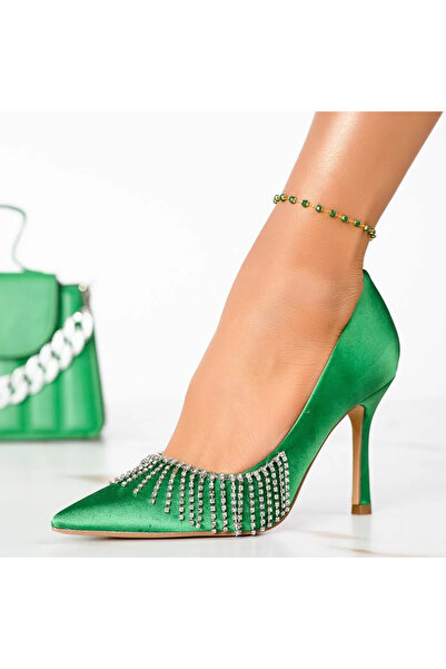 Zaira Women's Shoes with Heels Sofia Green #13292 - 39