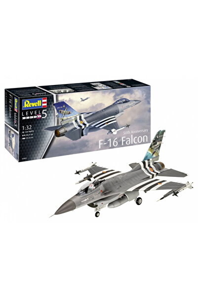 REVELL Plastic Airplane Model, 50th Anniversary, F-16 Falcon, 1/32