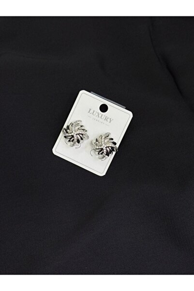 Melisa Takı & Aksesuar Luxury Silver Color Earrings